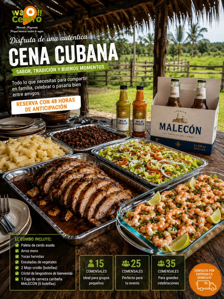 combo fiesta 3 vertical_1 La Cena Cubana