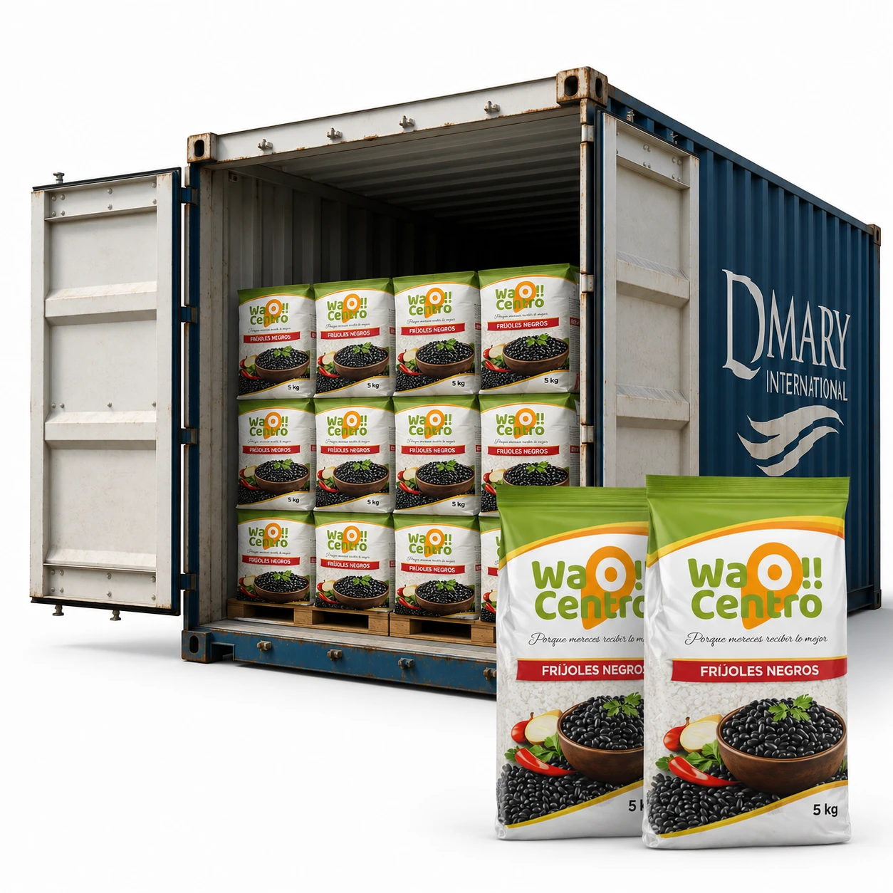 Contenedor de Frijoles